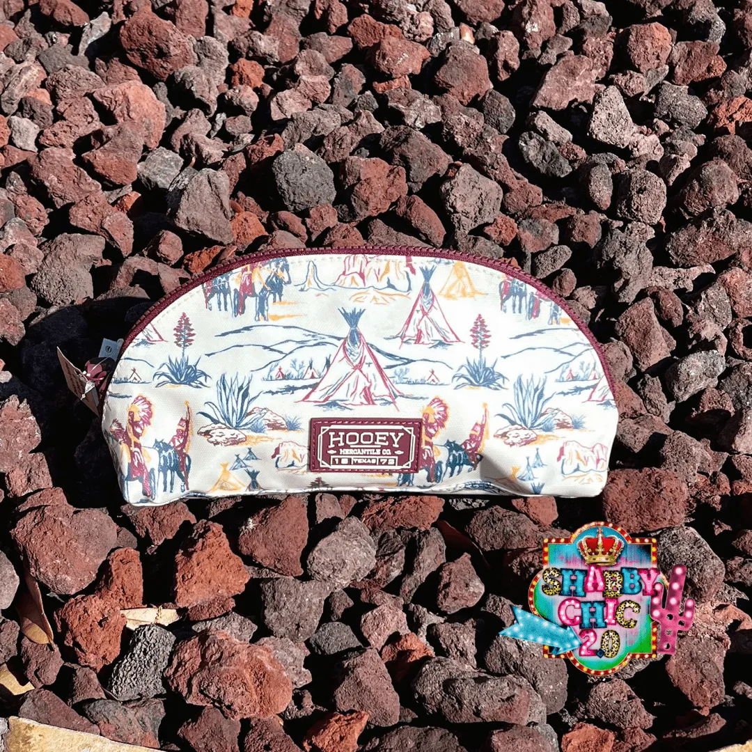 Hooey Makeup Bag - Indian and TeePee