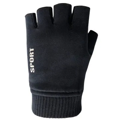 INSTOCK - Men's autumn and winter suede gloves for sports cycling