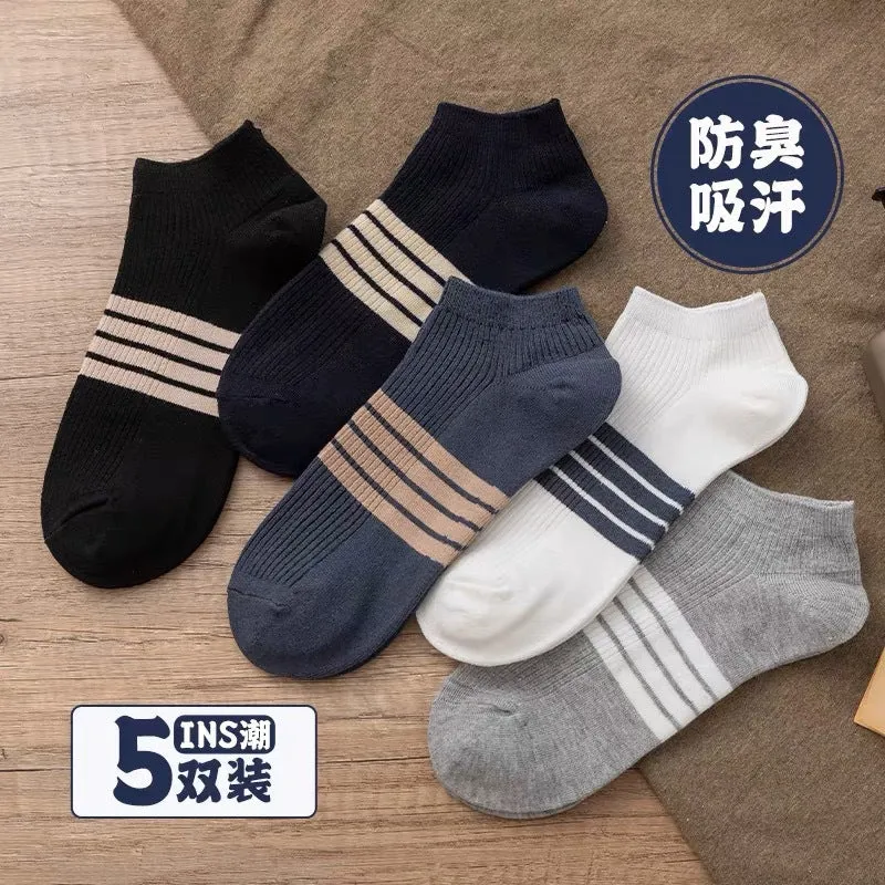 INSTOCK - (PACK OF 10) Men's Short Summer Sweat-Absorbent