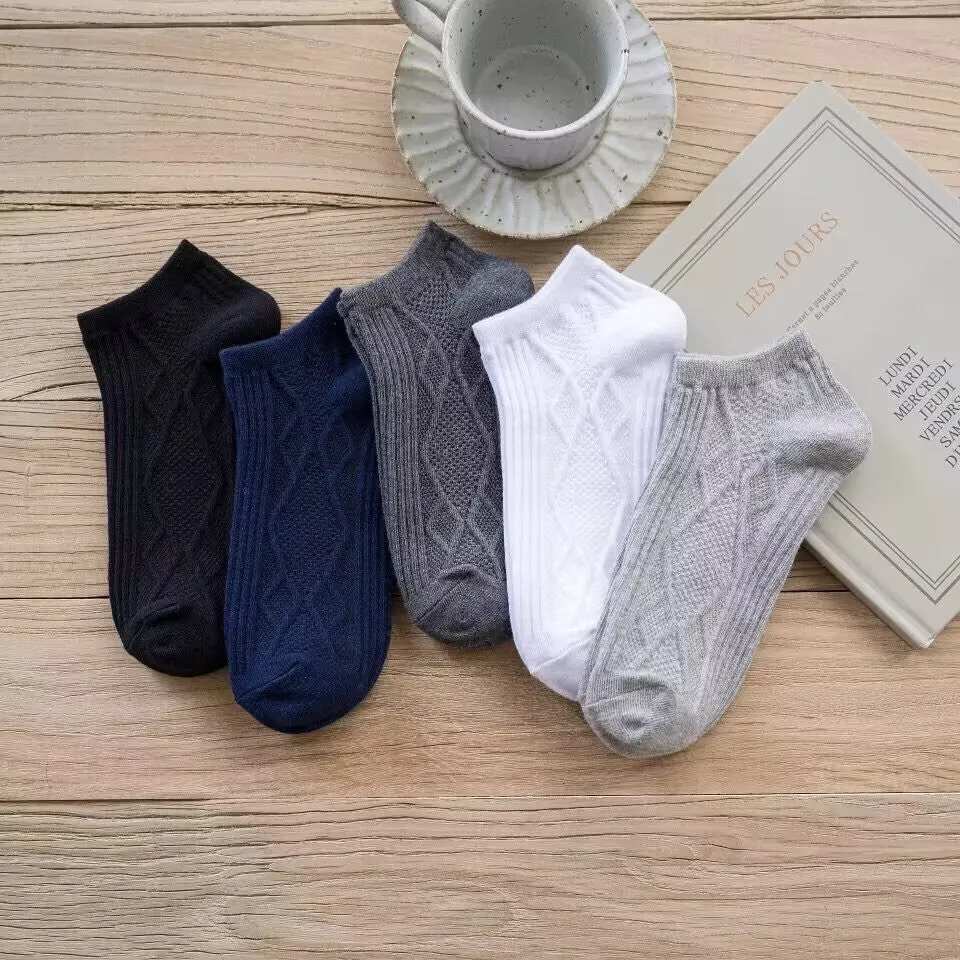 INSTOCK - (PACK OF 10) Men's Short Summer Sweat-Absorbent