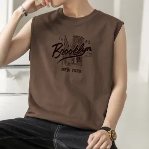 INSTOCK-Pure cotton summer thin sports vest