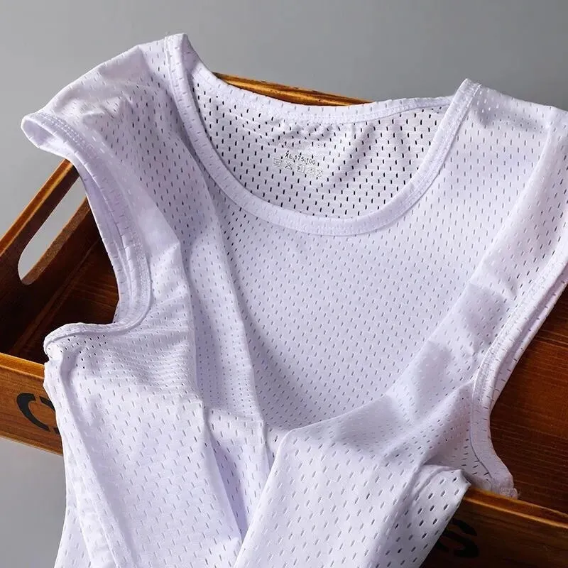 INSTOCK- Summer sports summer loose waistcoat sleeveless men's