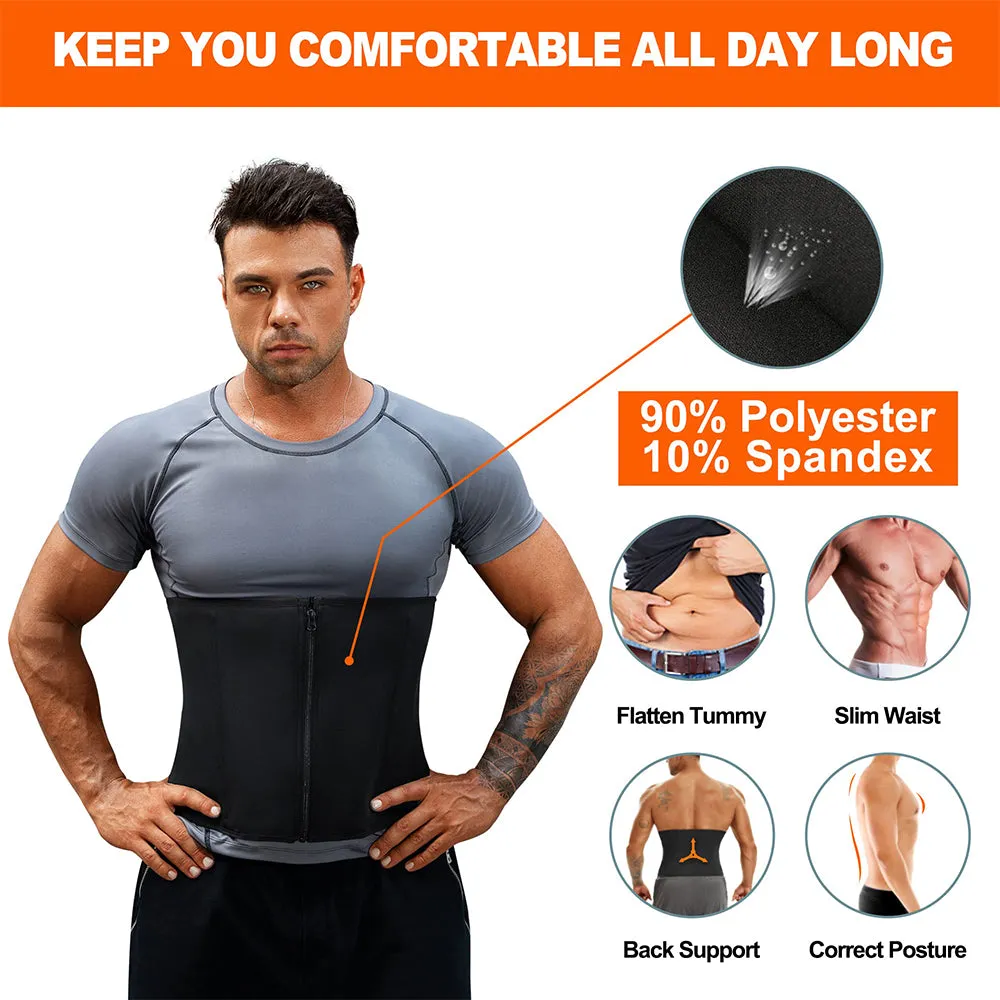 Junlan Men Fat Compression Slim Workout  Girdle