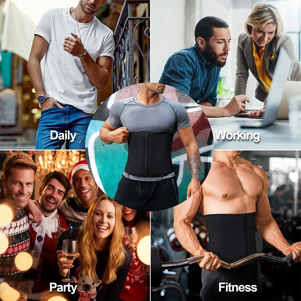 Junlan Men Fat Compression Slim Workout  Girdle