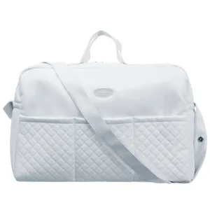 Large Blue Quilted Changing Bag