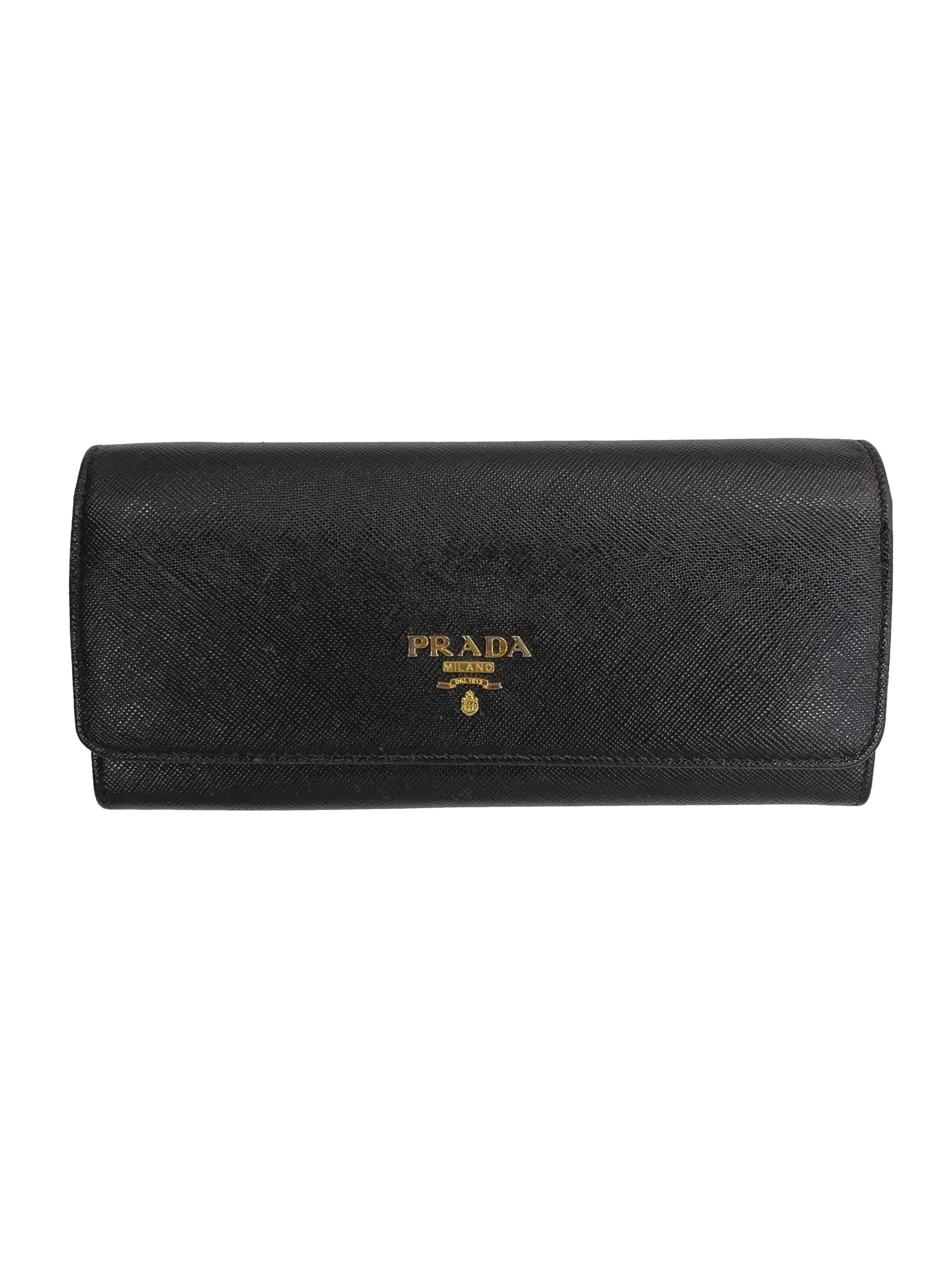 Large Saffiano Leather Wallet