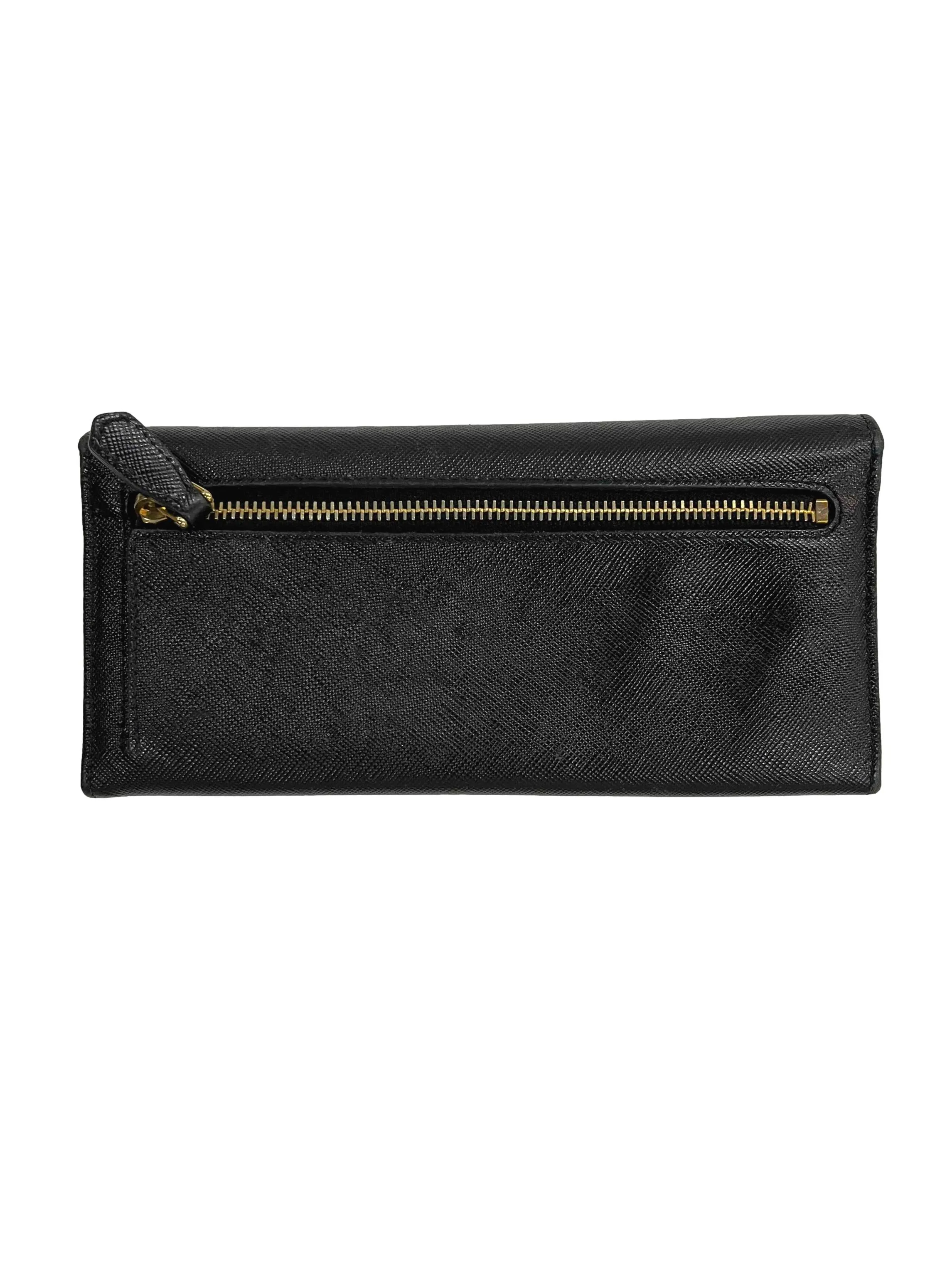 Large Saffiano Leather Wallet