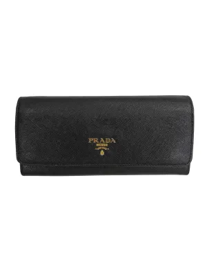 Large Saffiano Leather Wallet