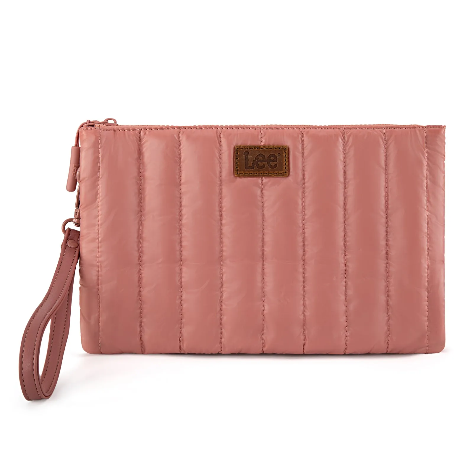 LEE49-004  LEE Quilted Puffer Wristlet Clutch/Writstlet