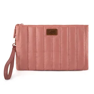 LEE49-004  LEE Quilted Puffer Wristlet Clutch/Writstlet