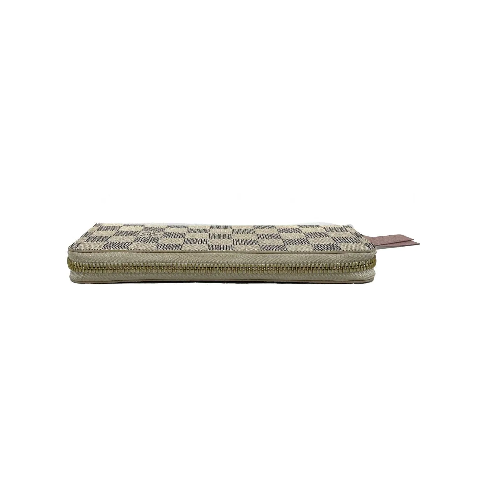 Louis Vuitton Clemence Wallet Damier Azur NEW Rose Ballerine