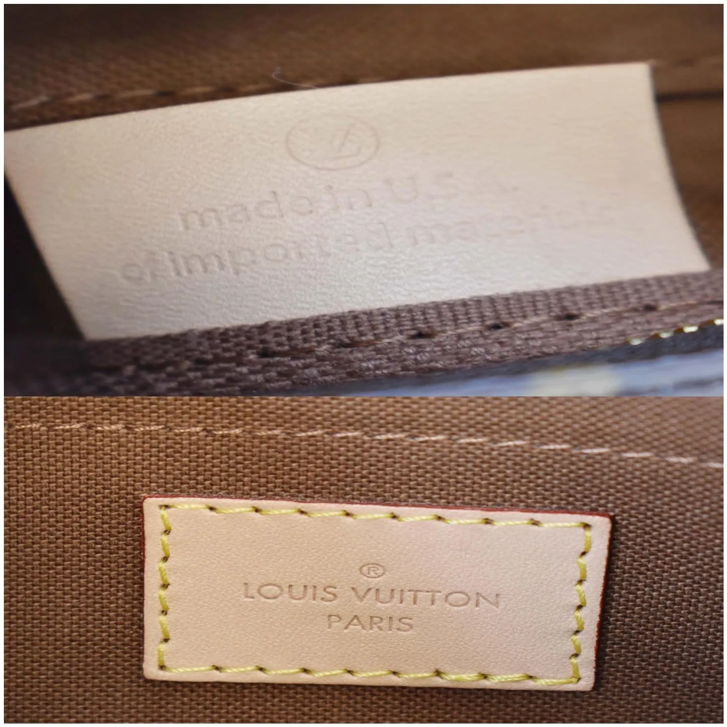 LOUIS VUITTON Multi Pochette Accessories Monogram Canvas Shoulder Bag Pink