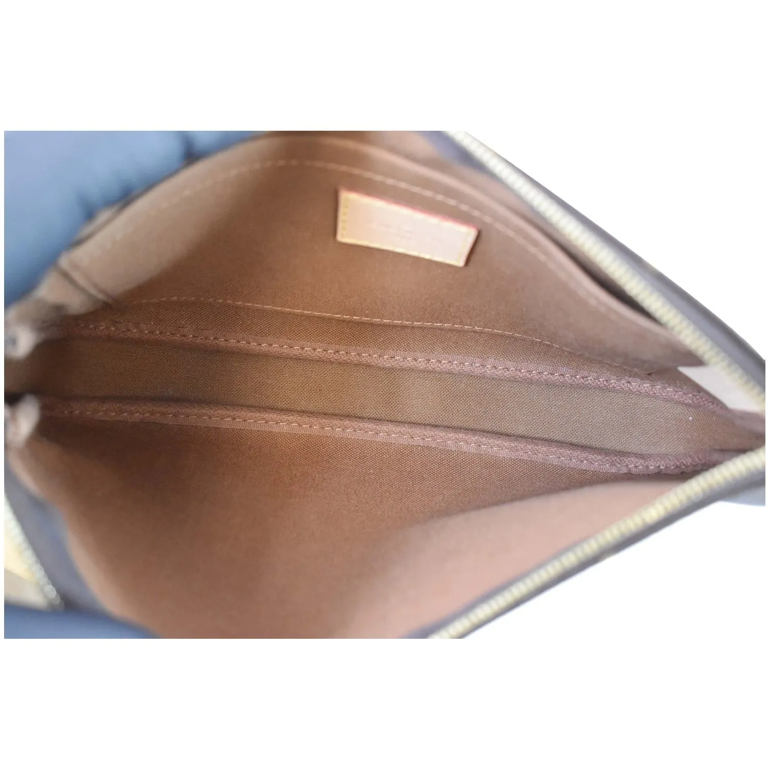 LOUIS VUITTON Multi Pochette Accessories Monogram Canvas Shoulder Bag Pink