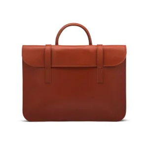 Luxury Leather Music Bag - Havana Tan