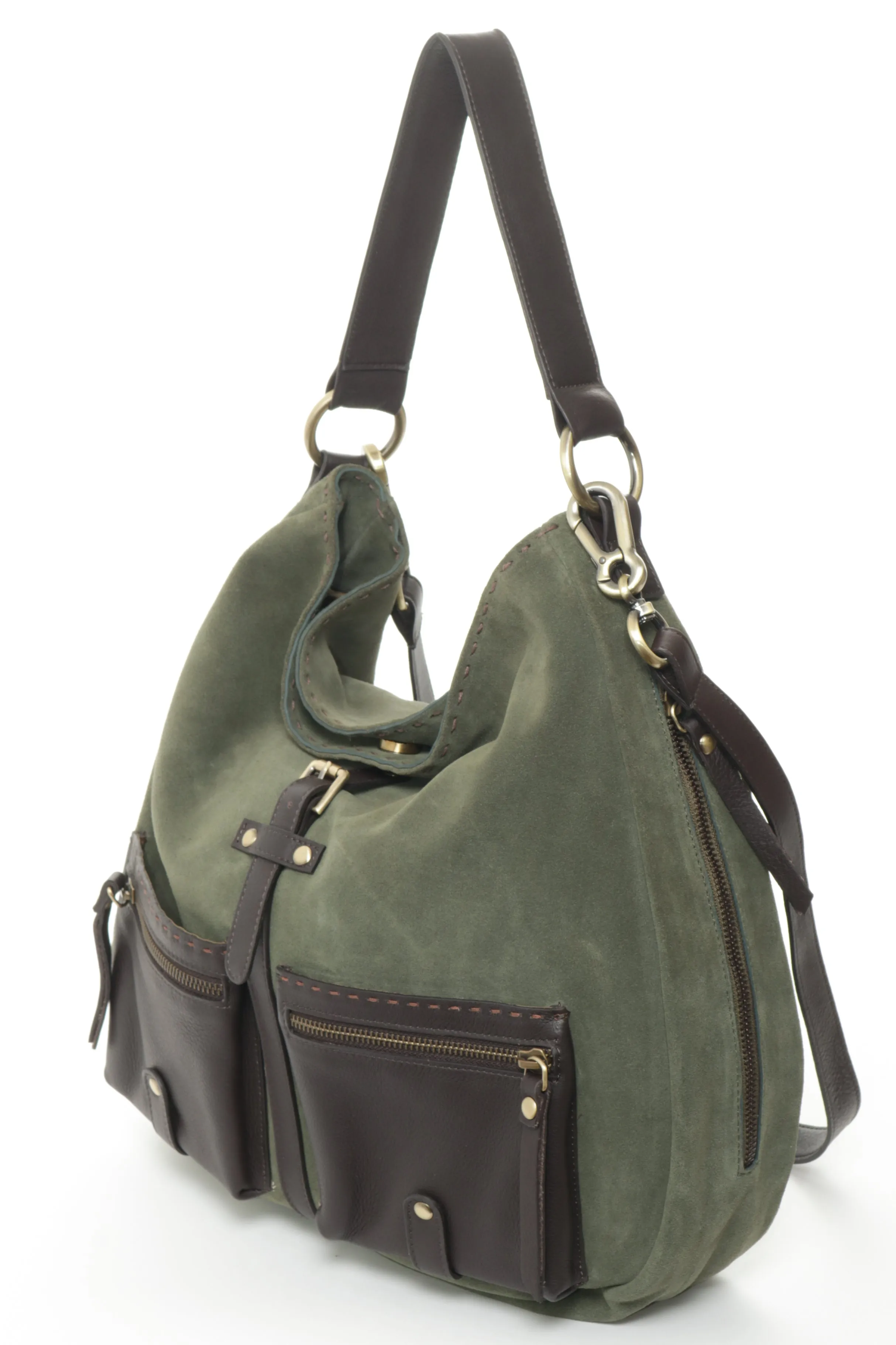 MADISON Olive Suede