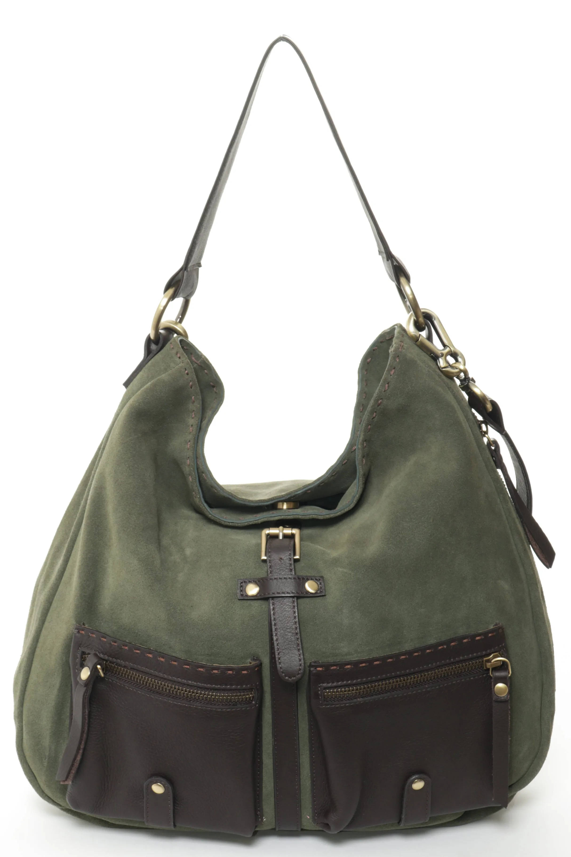 MADISON Olive Suede