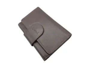 Medium Size Ladies Wallet, Maximum Cards & Coins Trifold Wallet # 1077
