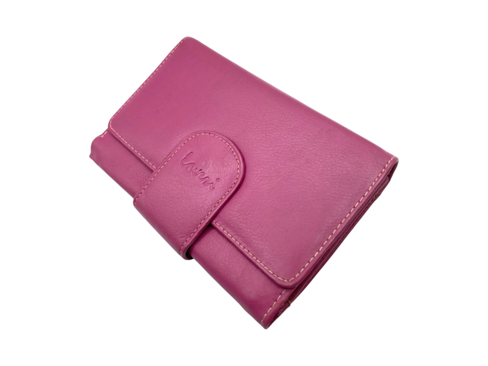 Medium Size Ladies Wallet, Maximum Cards & Coins Trifold Wallet # 1077
