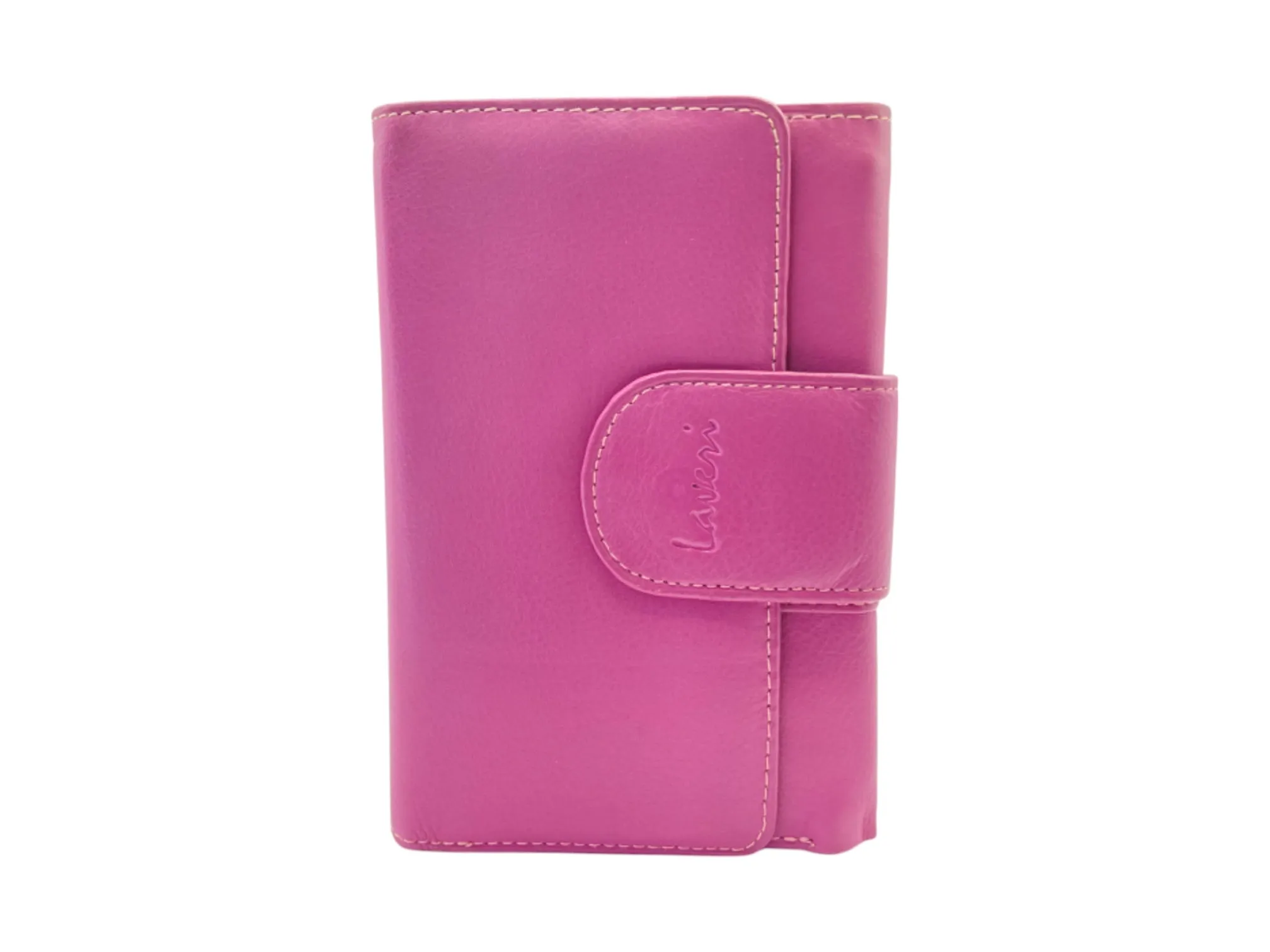 Medium Size Ladies Wallet, Maximum Cards & Coins Trifold Wallet # 1077
