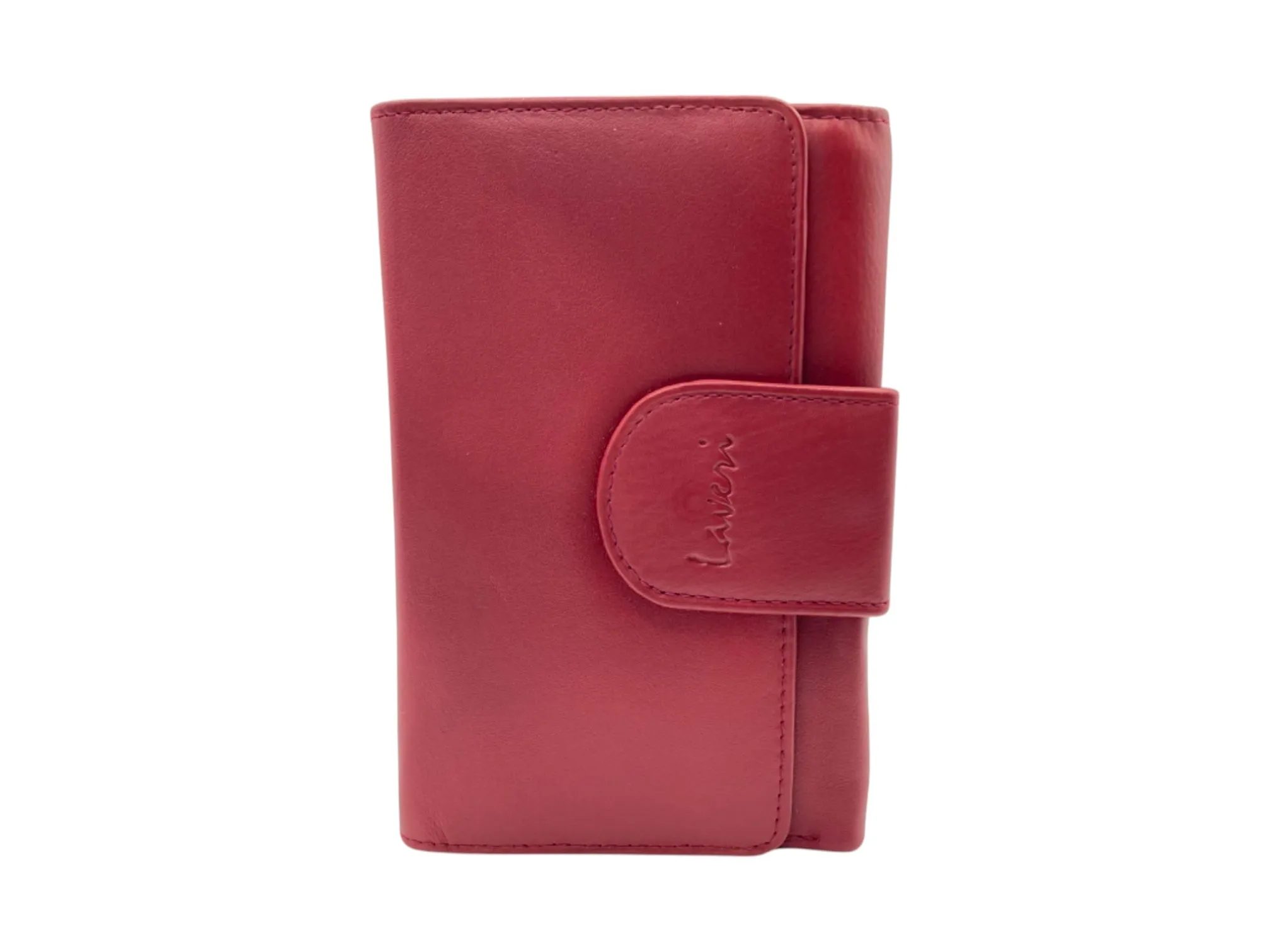 Medium Size Ladies Wallet, Maximum Cards & Coins Trifold Wallet # 1077