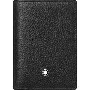 Meisterstück Soft Grain Wallet Business Card Holder with Banknote Compartment