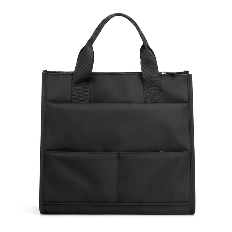 Men's Bag 2023 New Business Casual Men's Handheld Briefcase Business Travel Computer Bag
