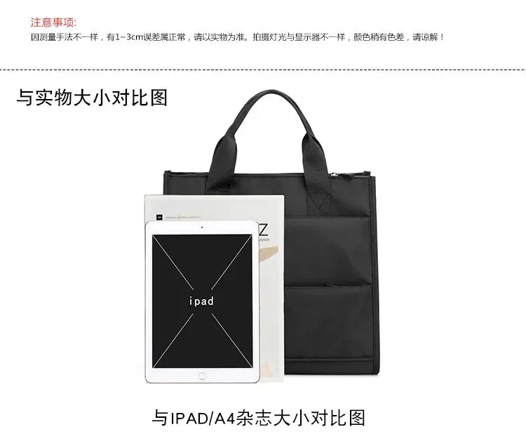 Men's Bag 2023 New Business Casual Men's Handheld Briefcase Business Travel Computer Bag