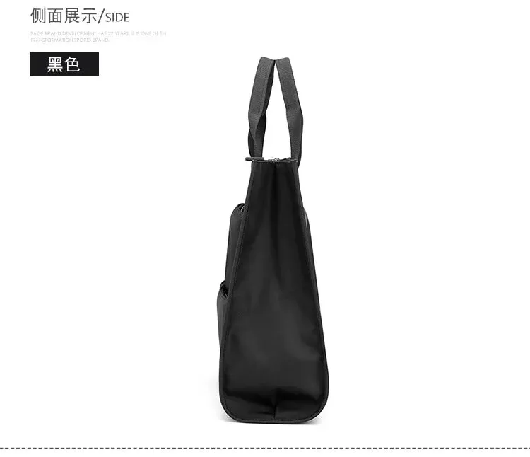 Men's Bag 2023 New Business Casual Men's Handheld Briefcase Business Travel Computer Bag