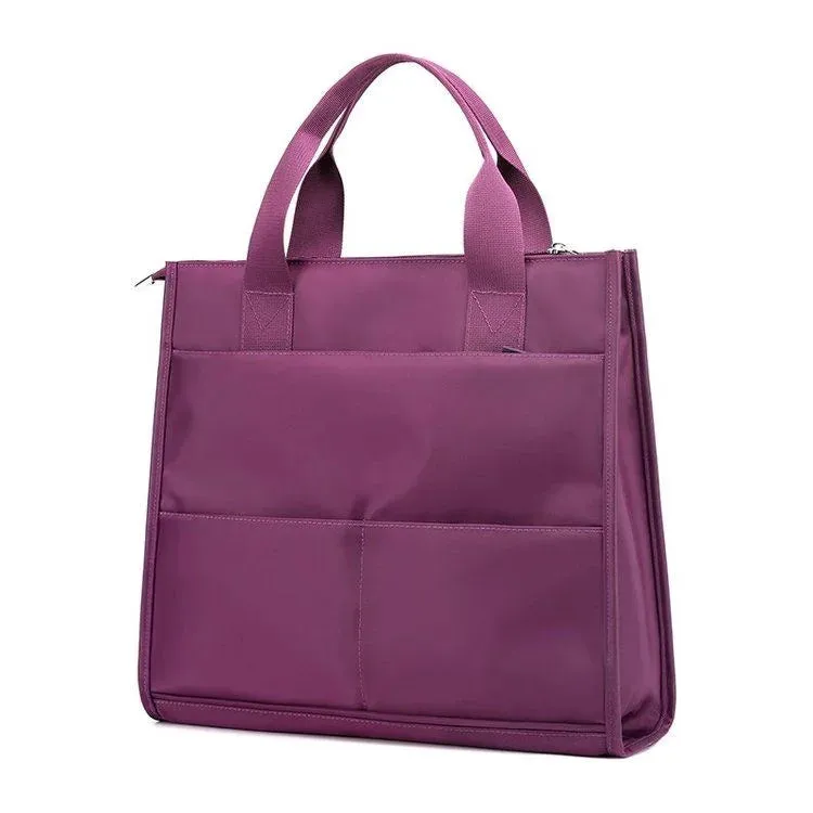 Men's Bag 2023 New Business Casual Men's Handheld Briefcase Business Travel Computer Bag