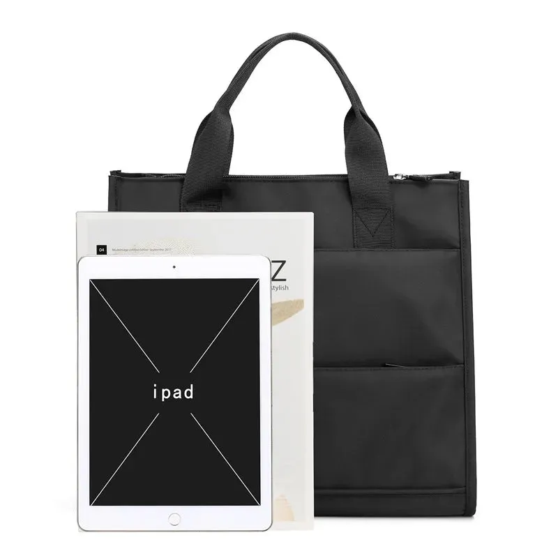 Men's Bag 2023 New Business Casual Men's Handheld Briefcase Business Travel Computer Bag