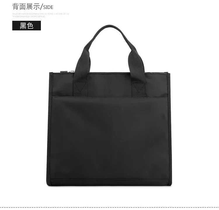 Men's Bag 2023 New Business Casual Men's Handheld Briefcase Business Travel Computer Bag