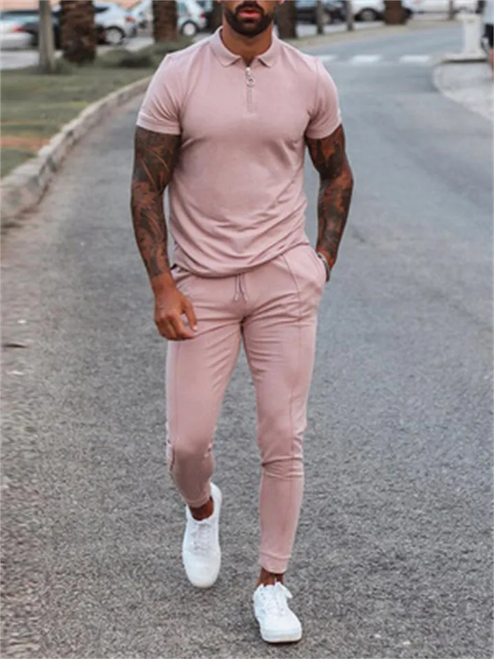 Men's Cool Comfy Sports Set for Spring