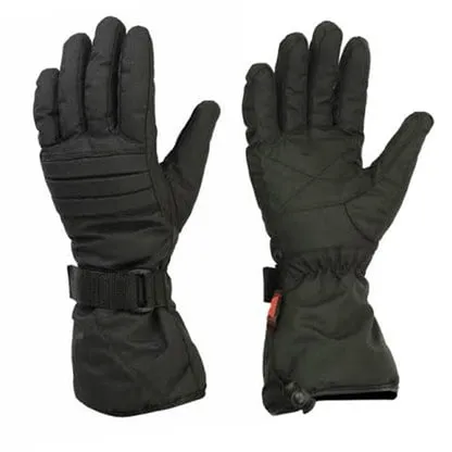 Men's Double Insulation Snowmobile Textile Gauntlet Ski Motorcycle Warm Glove