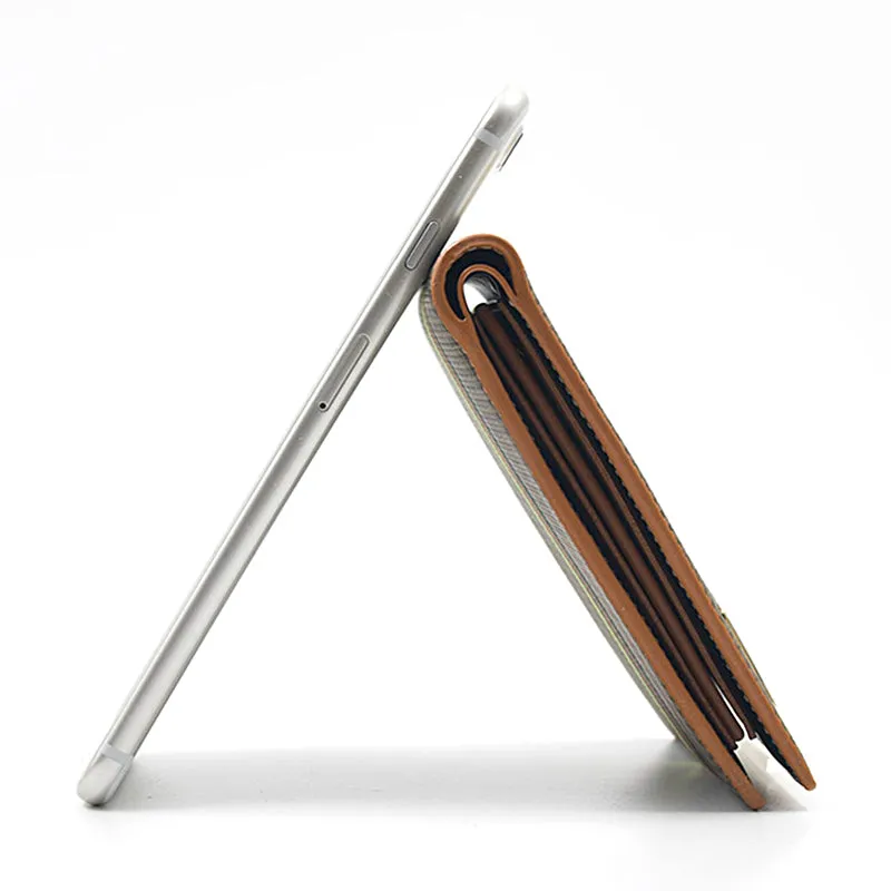Men's  Leather Striped Wallet