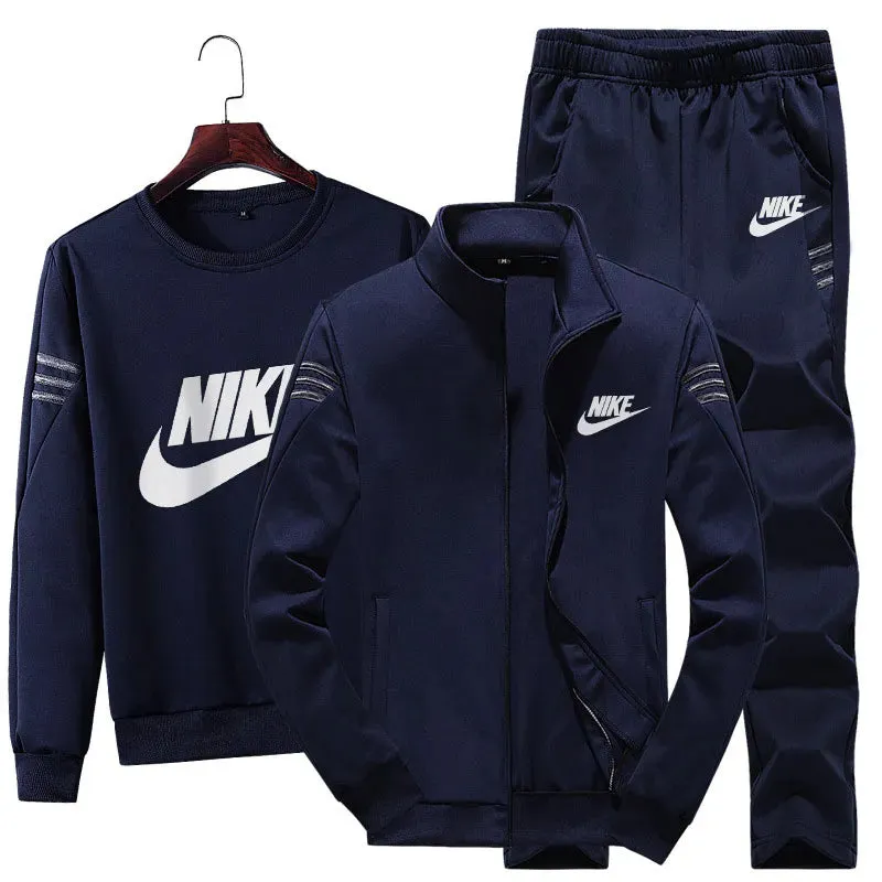 MEN'S THREE-PIECE SUIT FOR SPORTS AND LEISURE