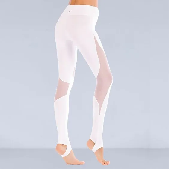 Mesh Insert Normal Active Leggings