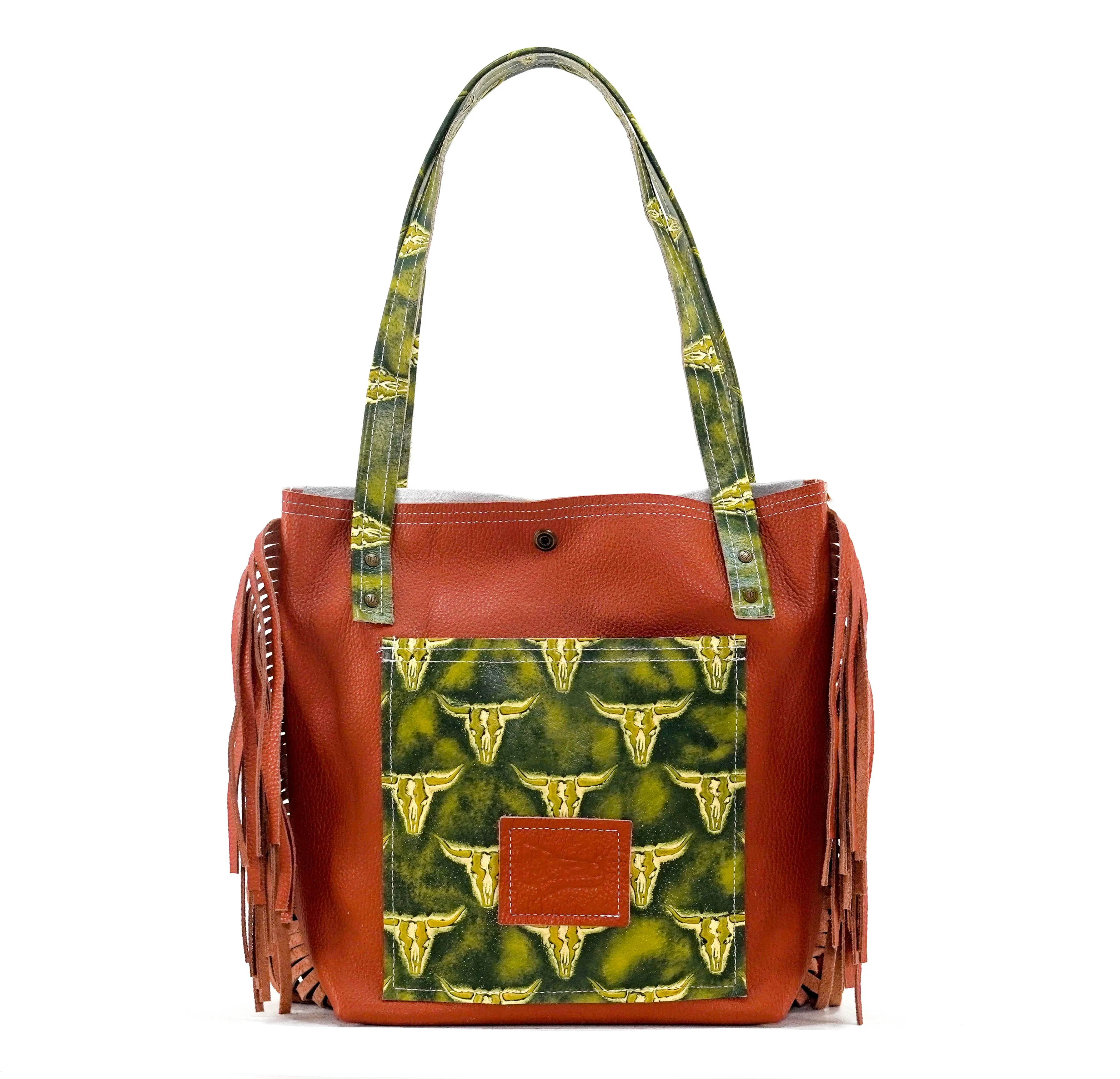 Mini Trisha - Tricolor w/ Mountain View Skulls
