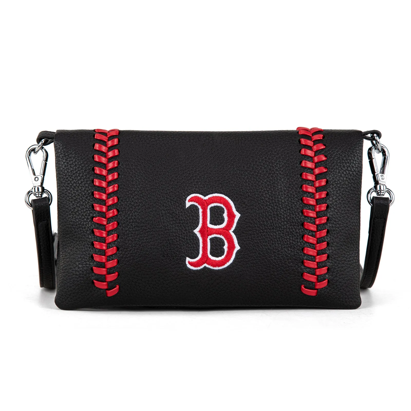 MLB-BR106  MLB Boston Red Sox Team Bi-Fold Clutch/Crossbody