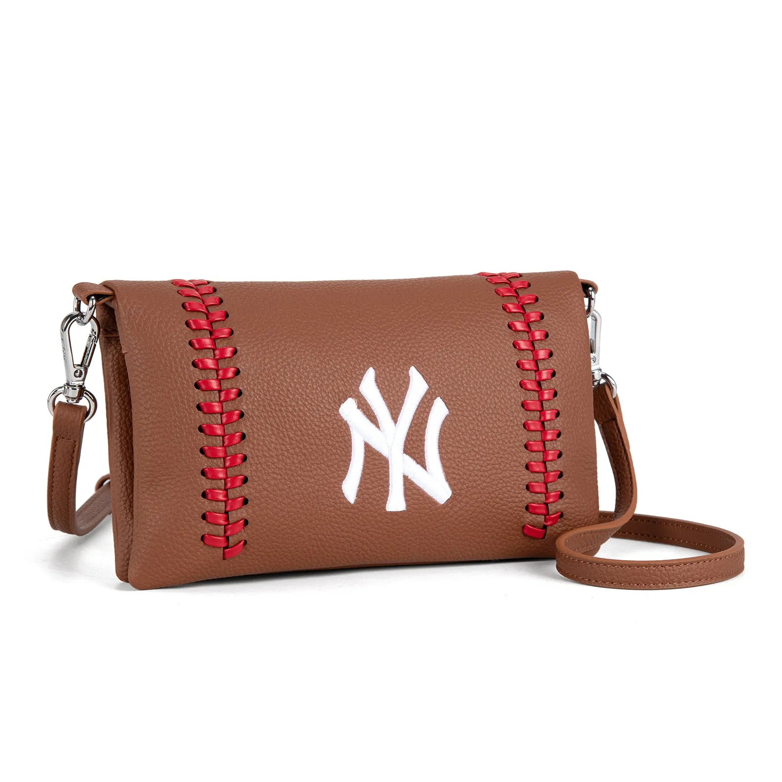 MLB-NY106 MLB New York Yankees Team Bi-Fold Clutch/Crossbody