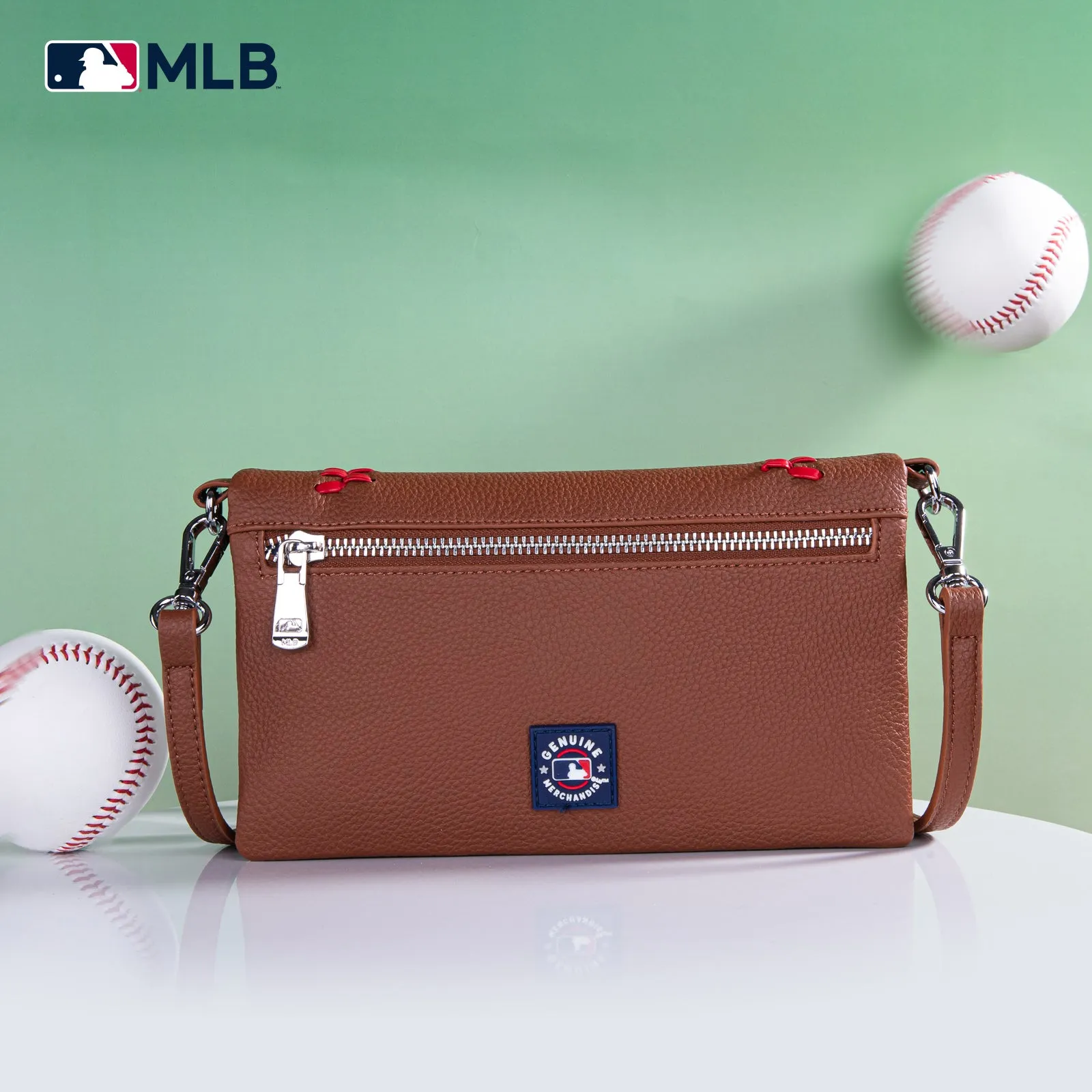 MLB-NY106 MLB New York Yankees Team Bi-Fold Clutch/Crossbody