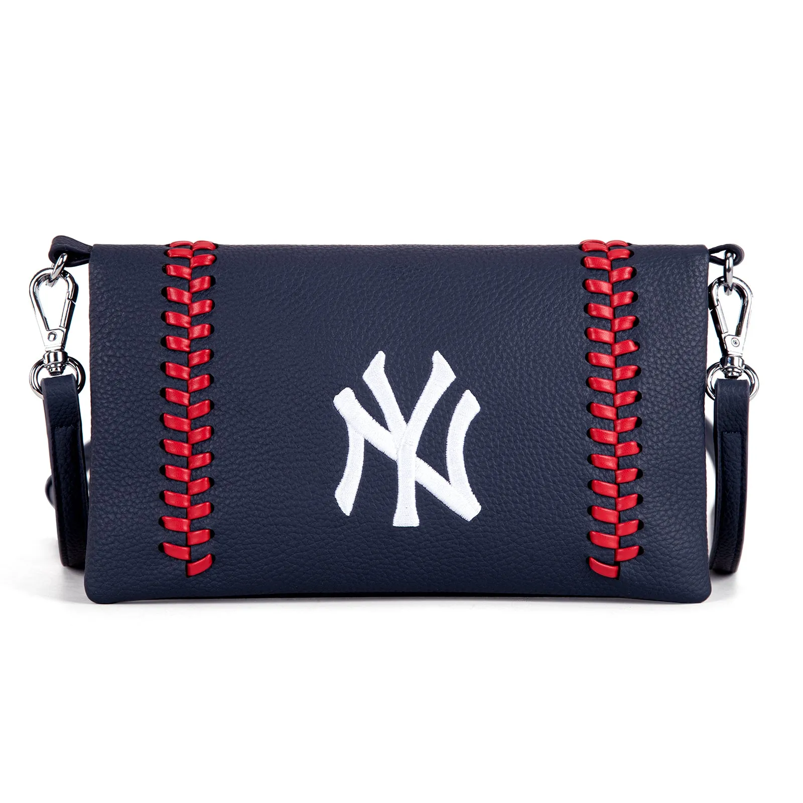 MLB-NY106 MLB New York Yankees Team Bi-Fold Clutch/Crossbody