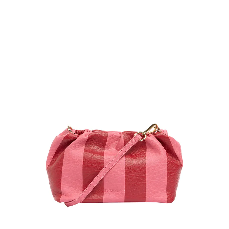 MONTY CROSSBODY - BURGUNDY STRIPE