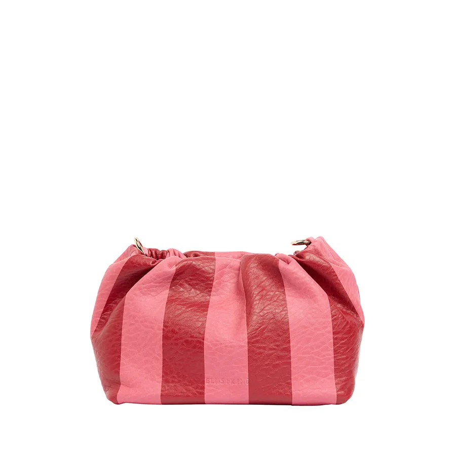 MONTY CROSSBODY - BURGUNDY STRIPE