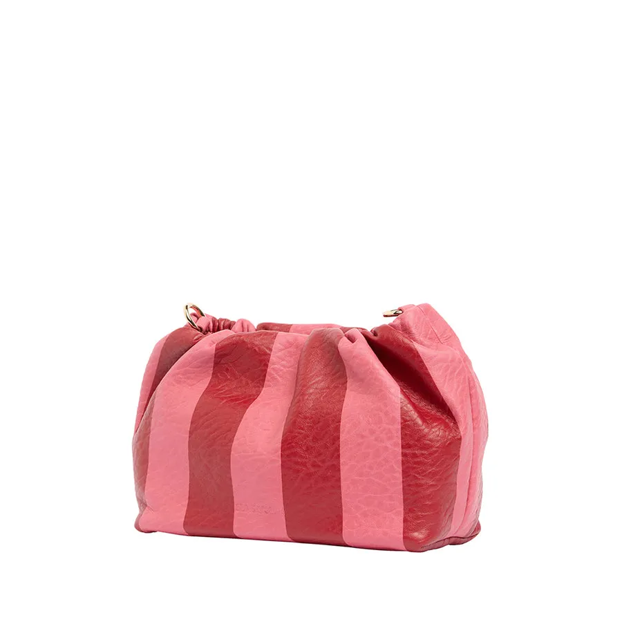 MONTY CROSSBODY - BURGUNDY STRIPE