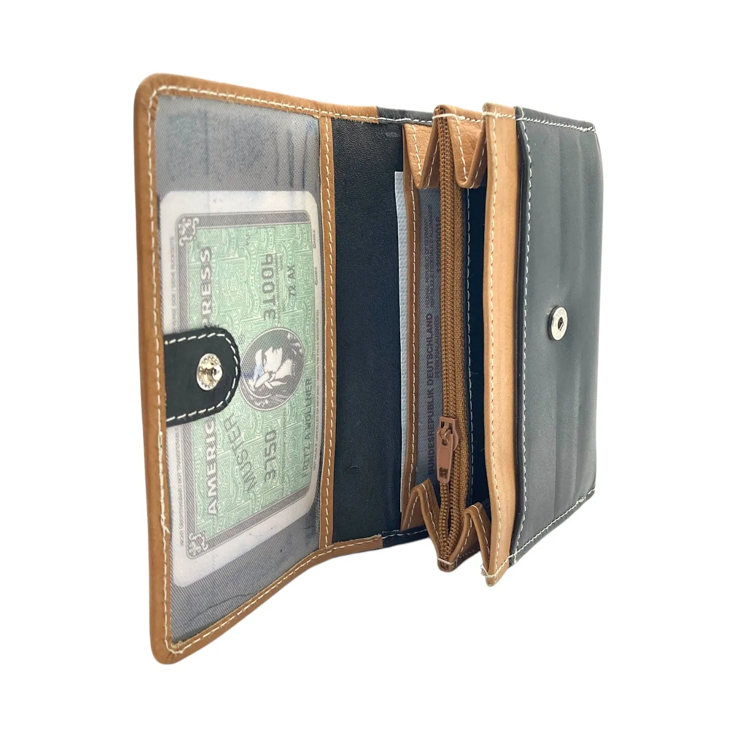 Multi Color Ladies Wallet, Cards & Coins Wallet # 549