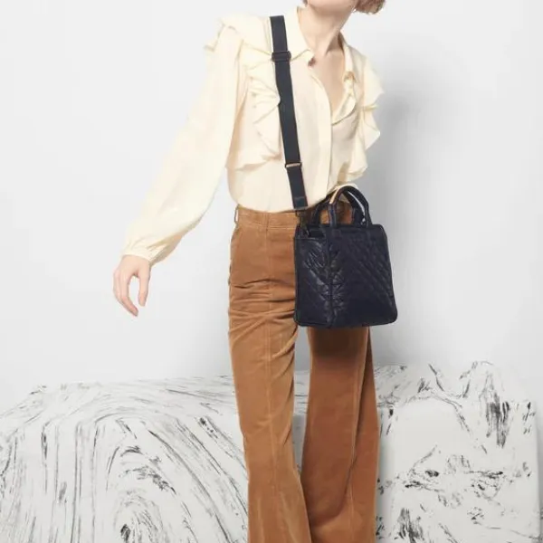 MZ Wallace Mini Box Tote in Black