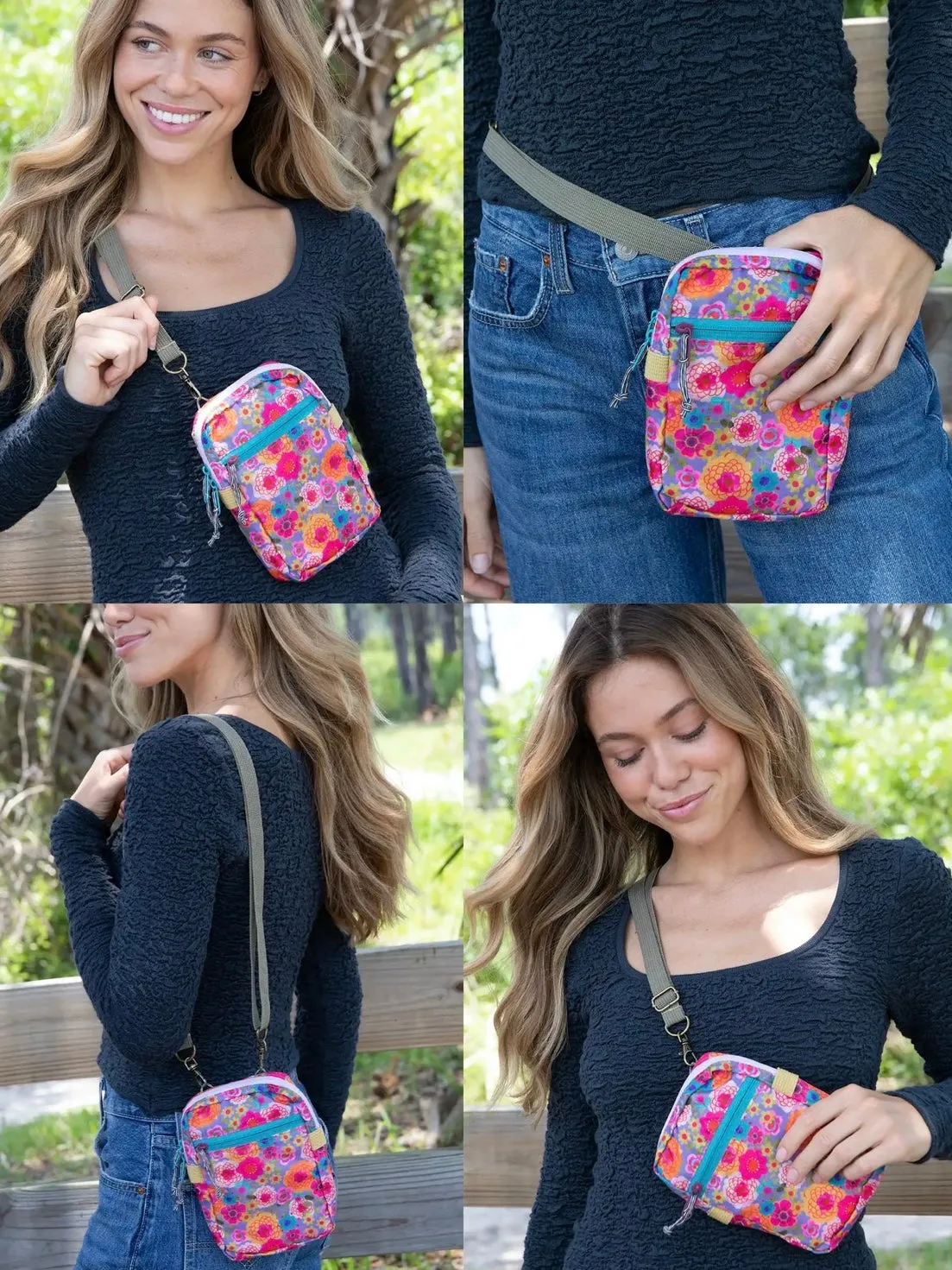 Natural Life | 8 in 1 Pocket Crossbody