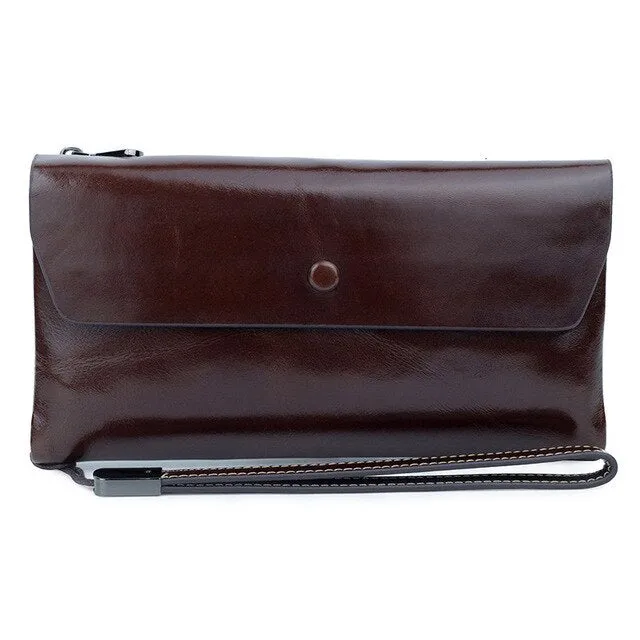New Genuine Leather Women Wallets Female Leather Wallets With Phone Pocket Ladies Purse Hasp Small Bags For Womens Card Holder