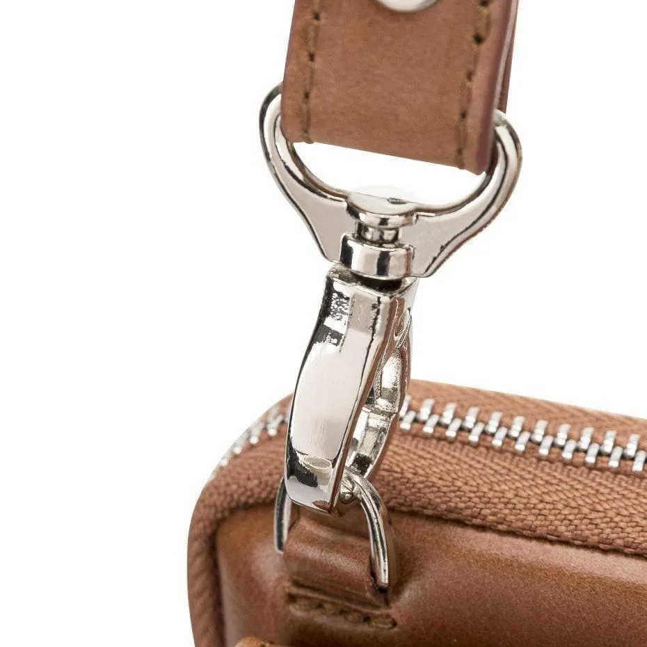 Nino Leather Crossbody Bag - Universal Wallet Case for Phones