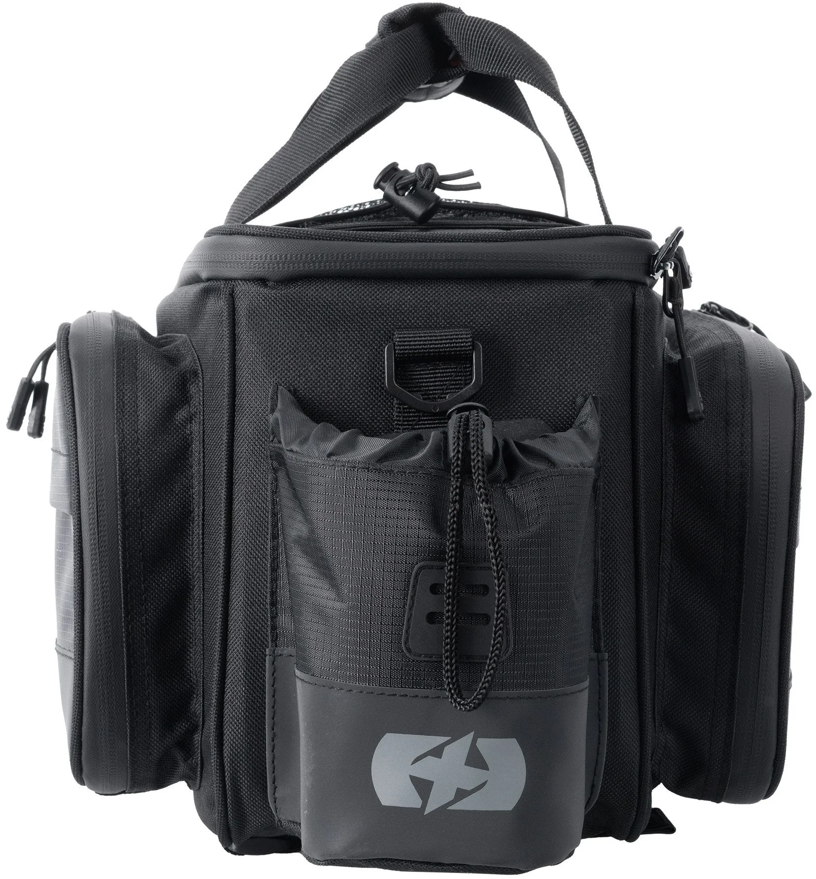 Oxford T18 Rack Top Bag With 18L Pannier Bag - Black
